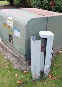 Hero image for Loose wires sticking out of the wire containers